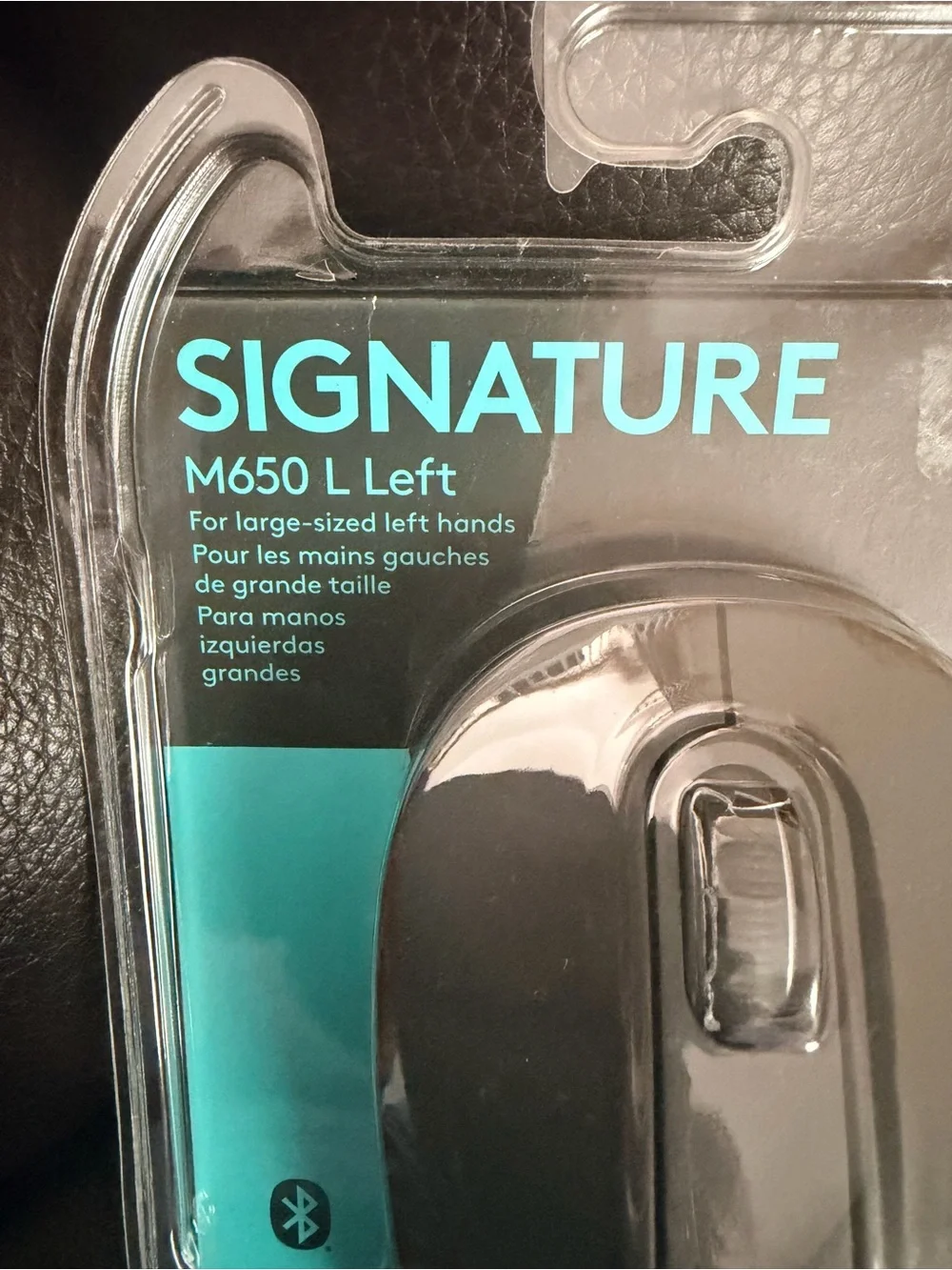 Logitech Signature M650 L Left Wireless Mouse - Black